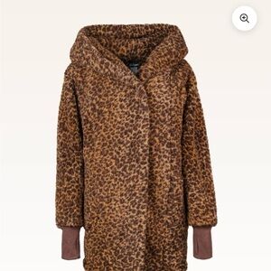 JILL MARTIN brand new. Classic Unisex Sherpa Lounger Jacket Size M/L